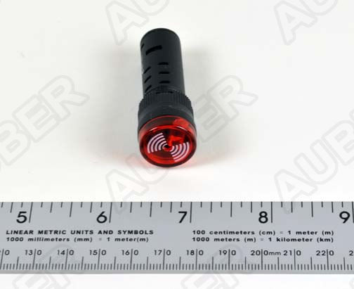 Flashing Buzzer, 240V . 16 mm